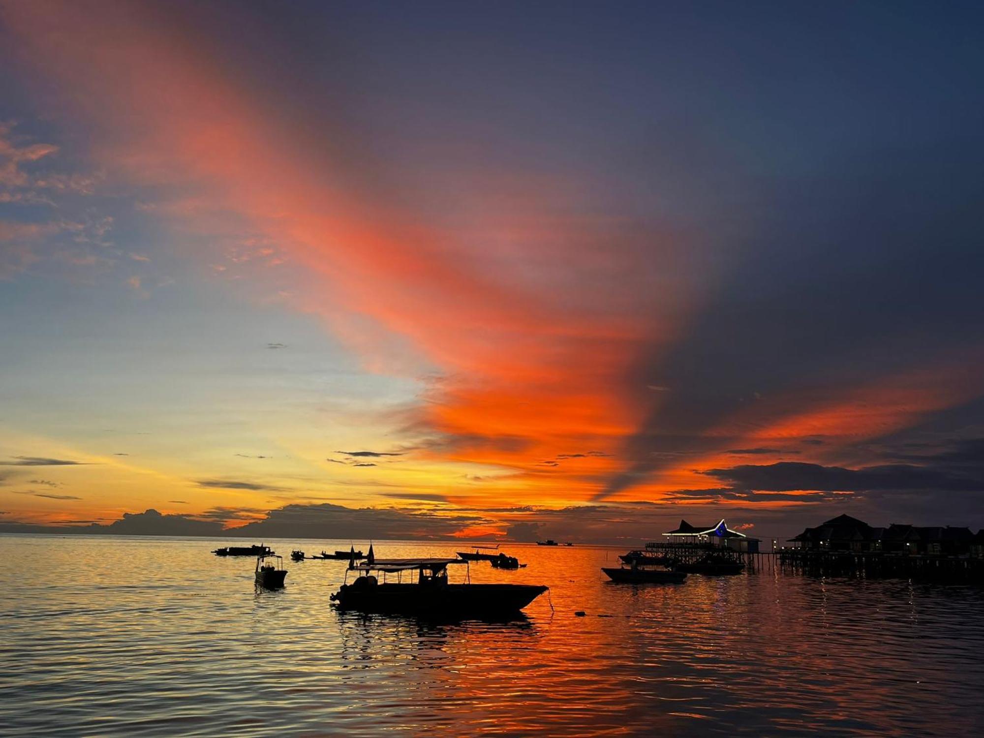 Mabul Backpackers Apartment Mabul Island Exterior foto