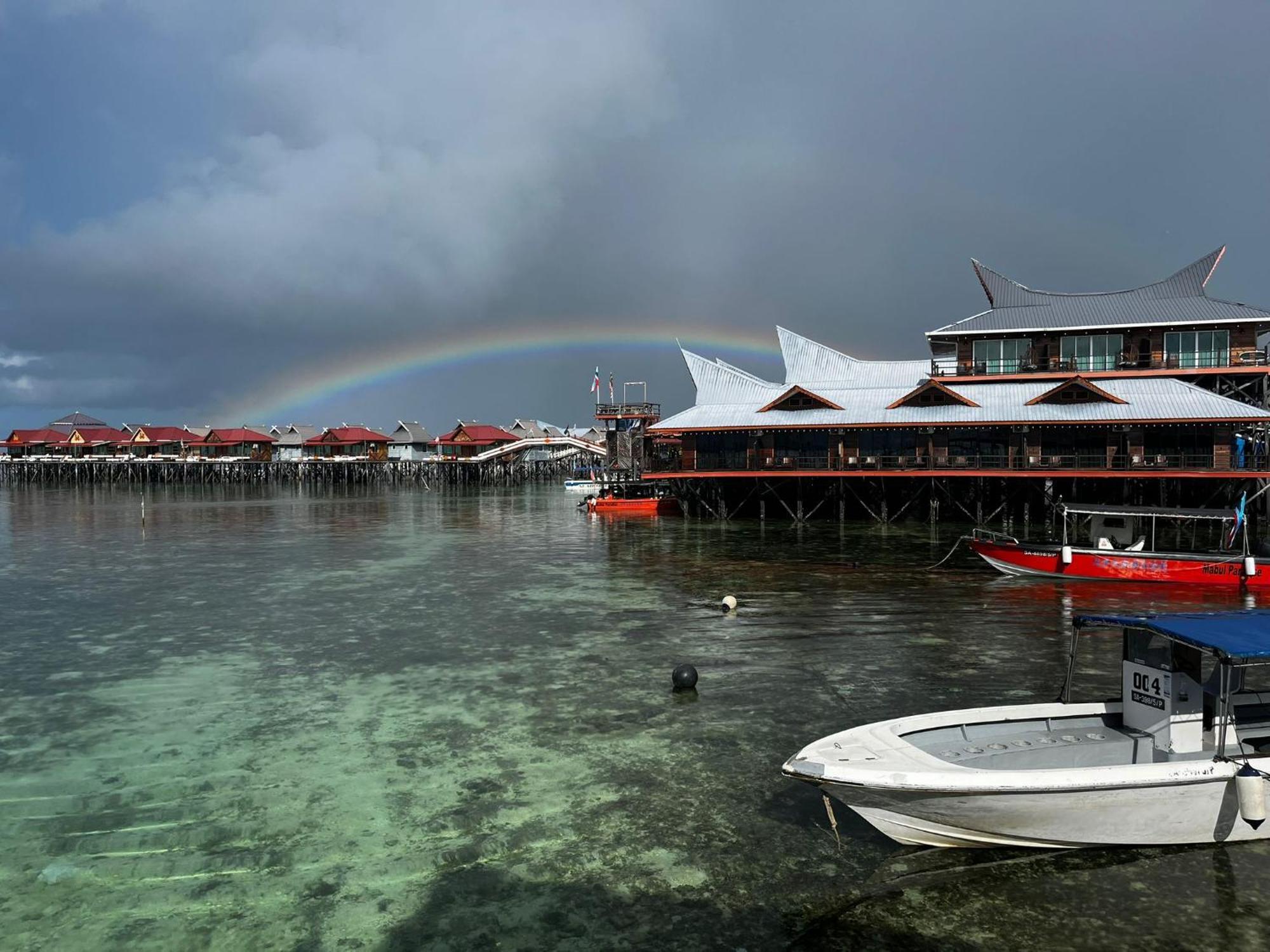 Mabul Backpackers Apartment Mabul Island Exterior foto