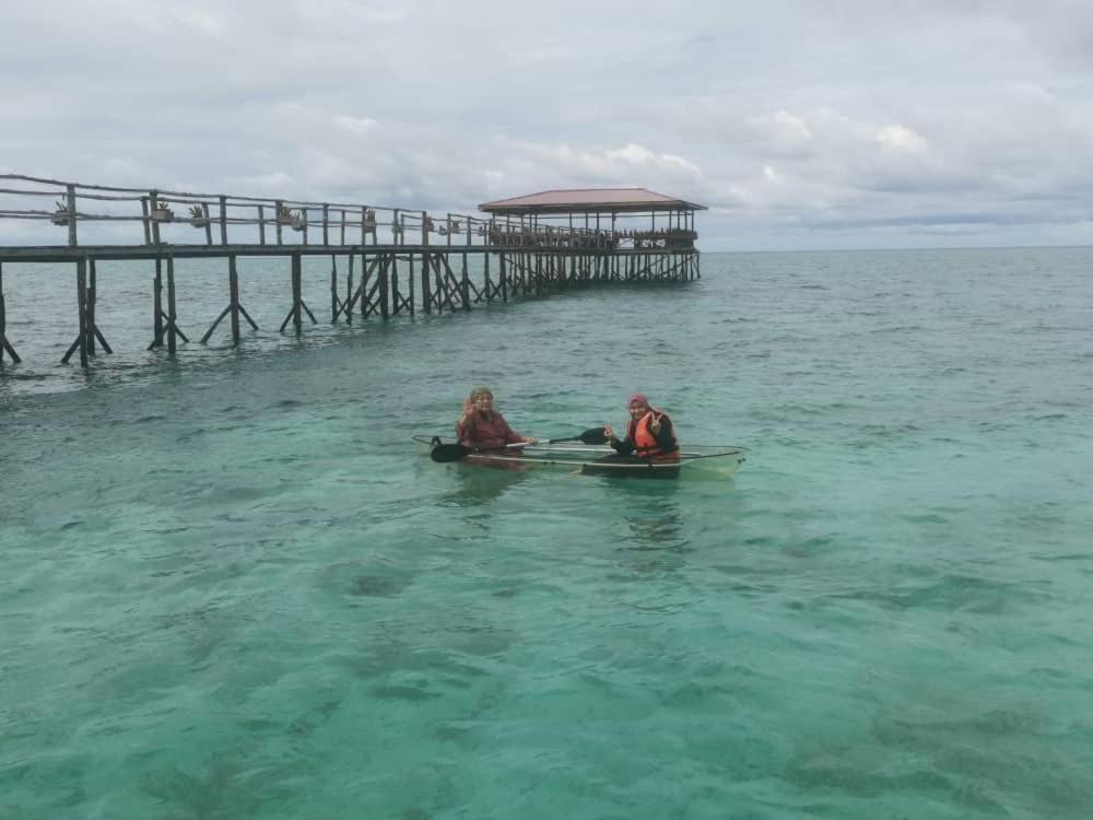 Mabul Backpackers Apartment Mabul Island Exterior foto