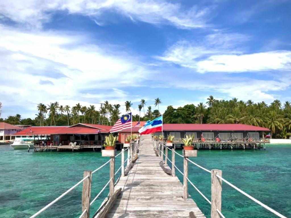 Mabul Backpackers Apartment Mabul Island Exterior foto